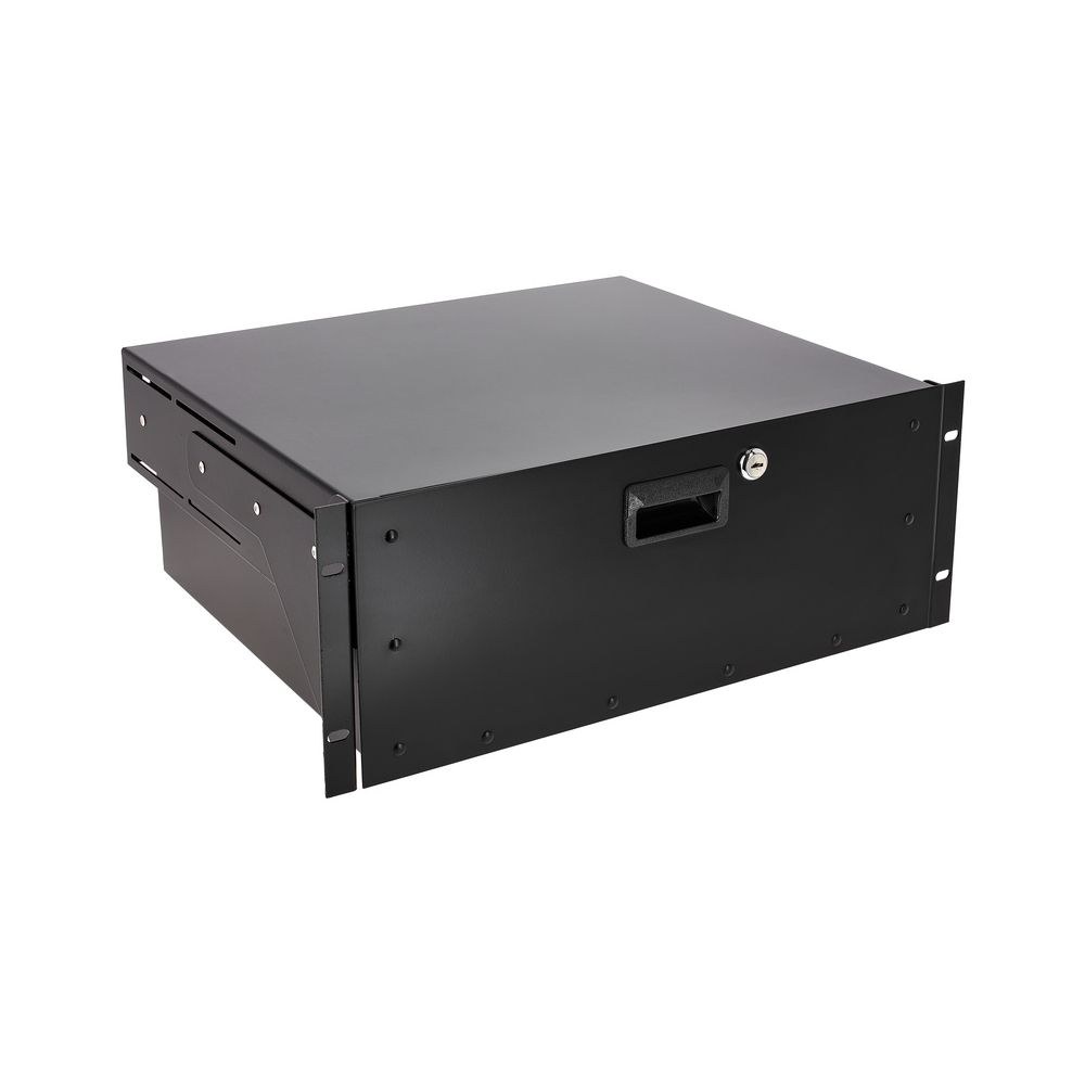 מגירת ראק 19 אינץ׳ 4U מאלומיניום עם מנעול Flyht Pro – קלה, עומק 38.8 ס״מ (יבוא בלעדי) 3 מגירת האלומיניום 4U – מגירת ראק 19 אינץ׳, תמונה 3