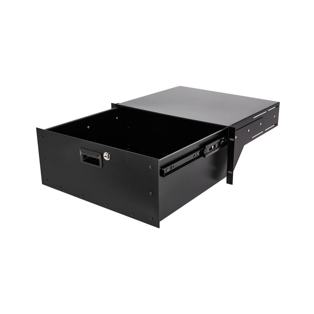 מגירת ראק 19 אינץ׳ 4U מאלומיניום עם מנעול Flyht Pro – קלה, עומק 38.8 ס״מ (יבוא בלעדי) 5 מגירת האלומיניום 4U – מגירת ראק 19 אינץ׳, תמונה 5