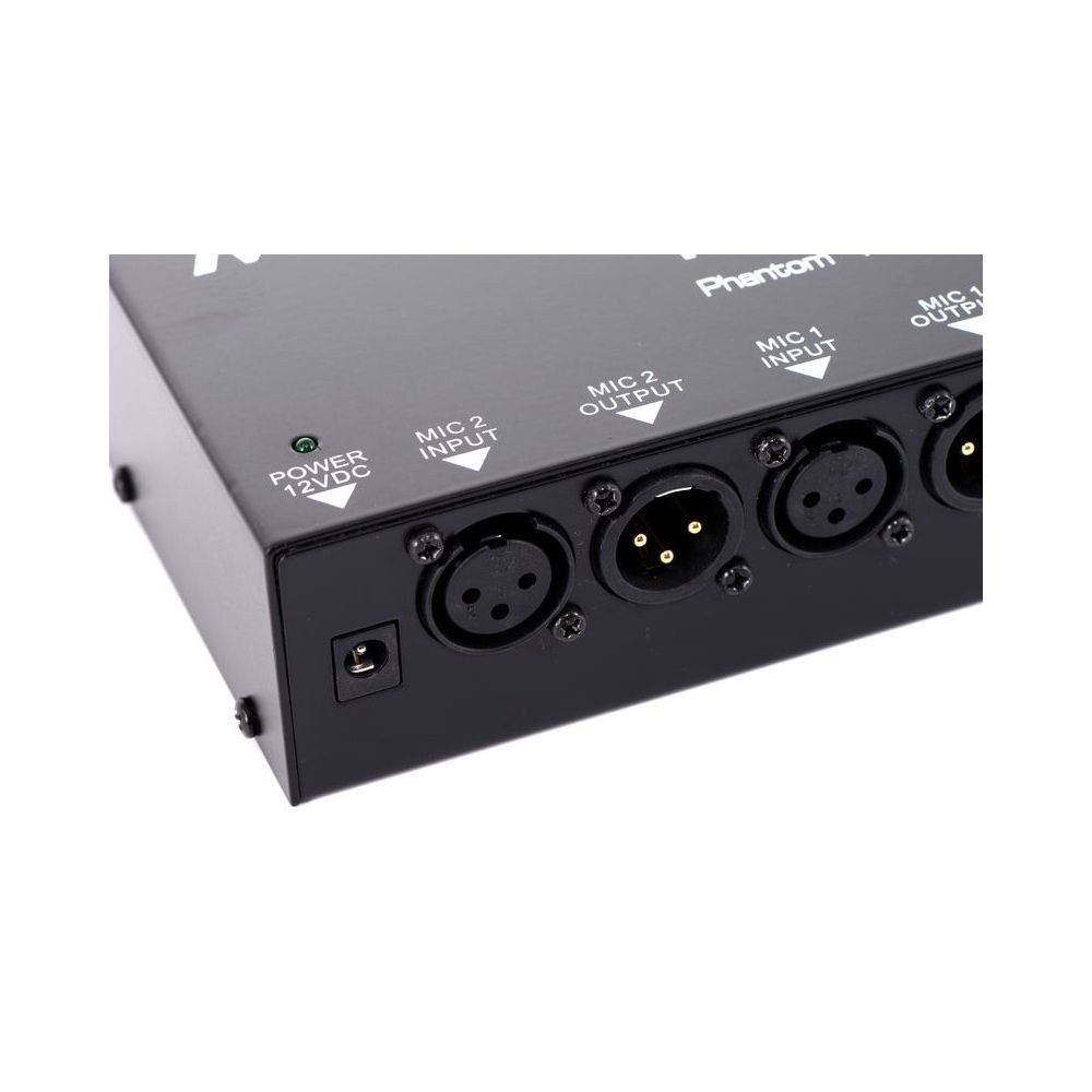 ספק פאנטום כפול Millenium 12V/48V – 2 ערוצי XLR, הזנה מספק או מסוללות (יבוא בלעדי) 5 ספק הפאנטום של Millenium – ספק פאנטום, תמונה 5