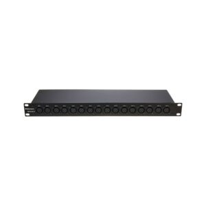 פאץ׳-ביי XLR 16 ערוצים לראק Millenium – כניסות ויציאות מאוזנות, 1U (יבוא בלעדי)