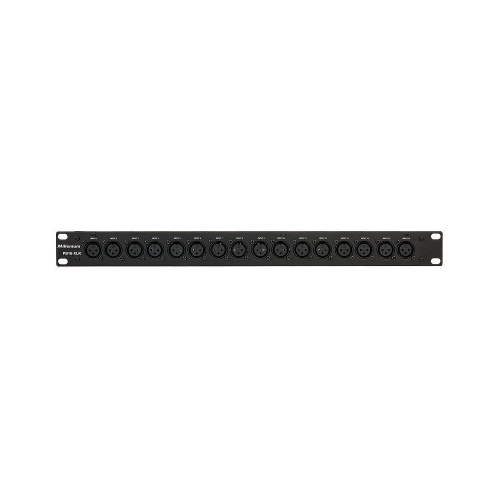 פאץ׳-ביי XLR 16 ערוצים לראק Millenium – כניסות ויציאות מאוזנות, 1U (יבוא בלעדי) 5 הפאץ׳-ביי XLR – פאץ׳-ביי, תמונה 5