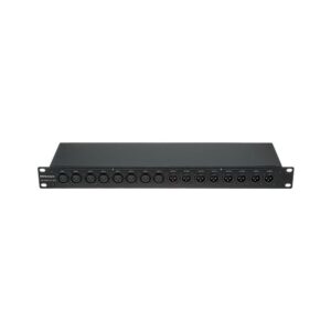 פאץ׳-ביי XLR 16 ערוצים לראק Millenium – 8 נקבה ו-8 זכר בכל צד, מאוזן, 1U (יבוא בלעדי)
