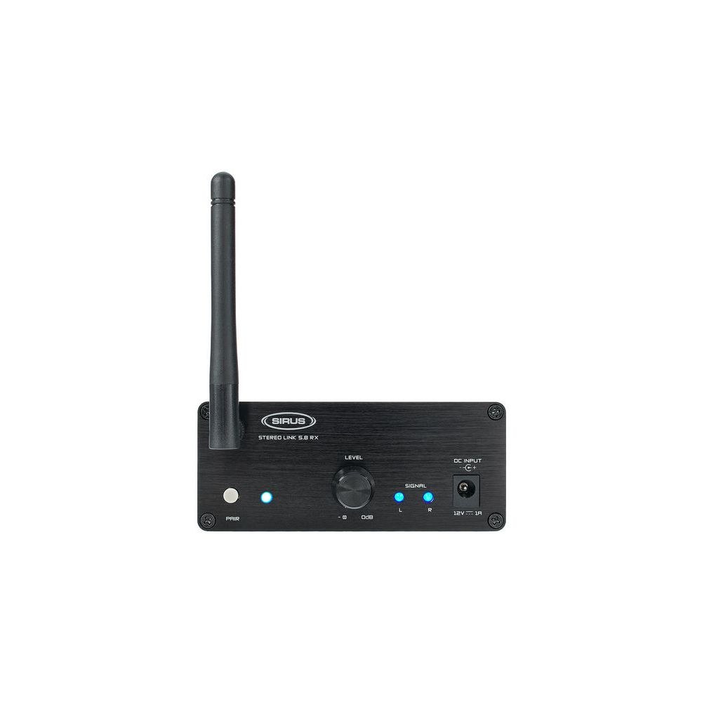 מקלט אודיו אלחוטי סטריאו Sirus Stereo Link 5.8 RX – 5.8 ג׳יגה-הרץ, עד 30 מ׳, יציאות XLR ו-6.3 מ״מ 5 מקלט ה-Stereo Link 5.8 – מקלט אודיו אלחוטי, תמונה 5