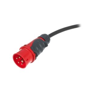 כבל חשמל CEE 16A Stairville באורך 25 מ׳ – 5×2.5 ממ״ר, 400V תלת-פאזי, מחברי אחיזה, כבל גומי