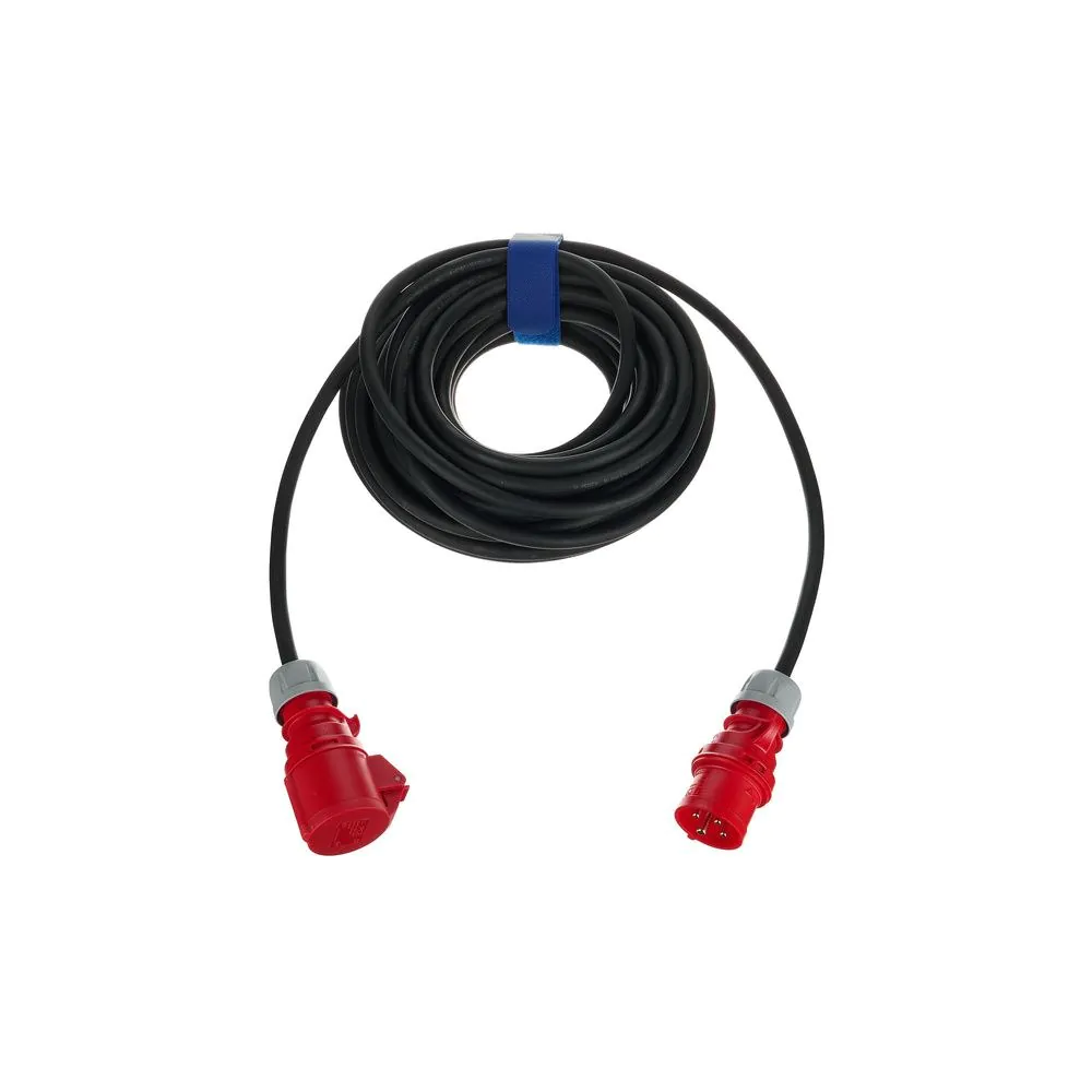 כבל חשמל למנוע הרמה Stairville באורך 20 מ׳ – CEE 16A 400V 4 פינים, גומי H07RN-F, IP44 1 כבל חשמל למנוע הרמה Stairville באורך 20 מ׳ – CEE 16A 400V 4 פינים, גומי H07RN-F, IP44