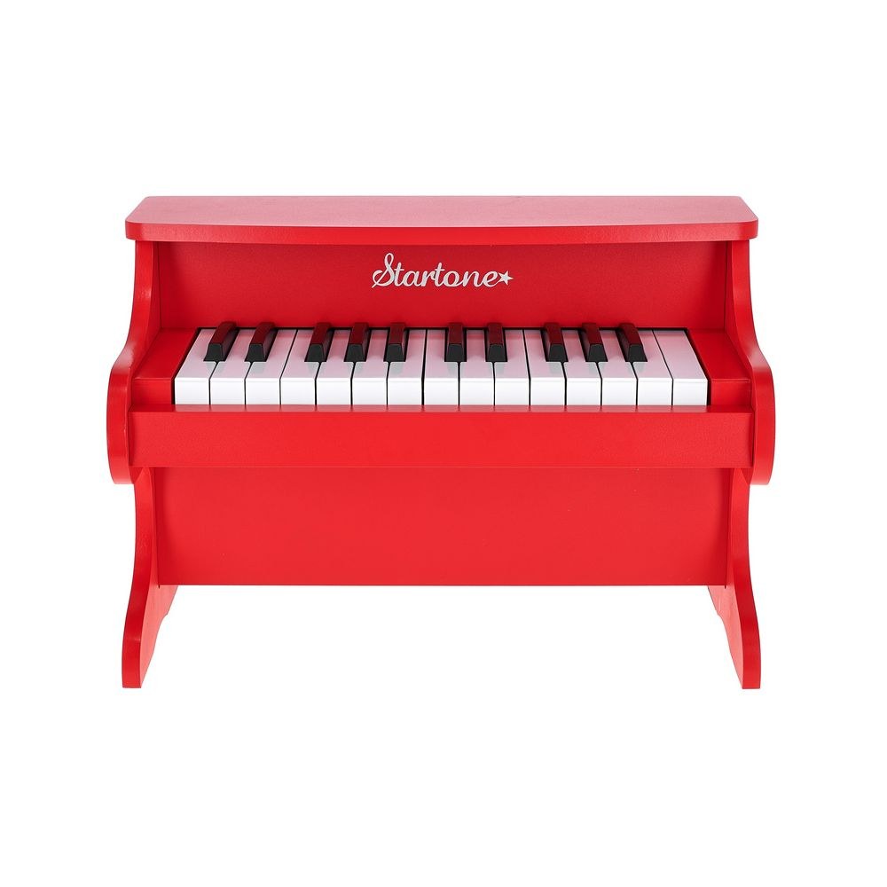 פסנתר ילדים Startone עם 25 קלידים – צליל פסנתר ורמקול מובנה, עובד על סוללות, אדום (יבוא בלעדי) 2 פסנתר הילדים האדום – פסנתר ילדים, תמונה 2