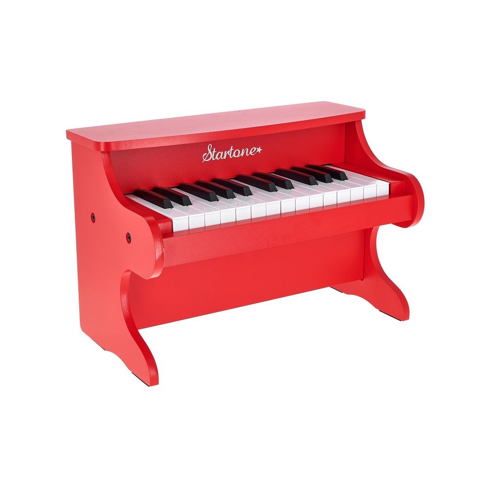 פסנתר ילדים Startone עם 25 קלידים – צליל פסנתר ורמקול מובנה, עובד על סוללות, אדום (יבוא בלעדי) 3 פסנתר הילדים האדום – פסנתר ילדים, תמונה 3