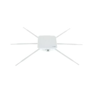 נקודת גישה Wi-Fi 6 חיצונית Swissonic – עמידה במים IP67, 2.4 ו-5 GHz, הזנת PoE, רשת Mesh