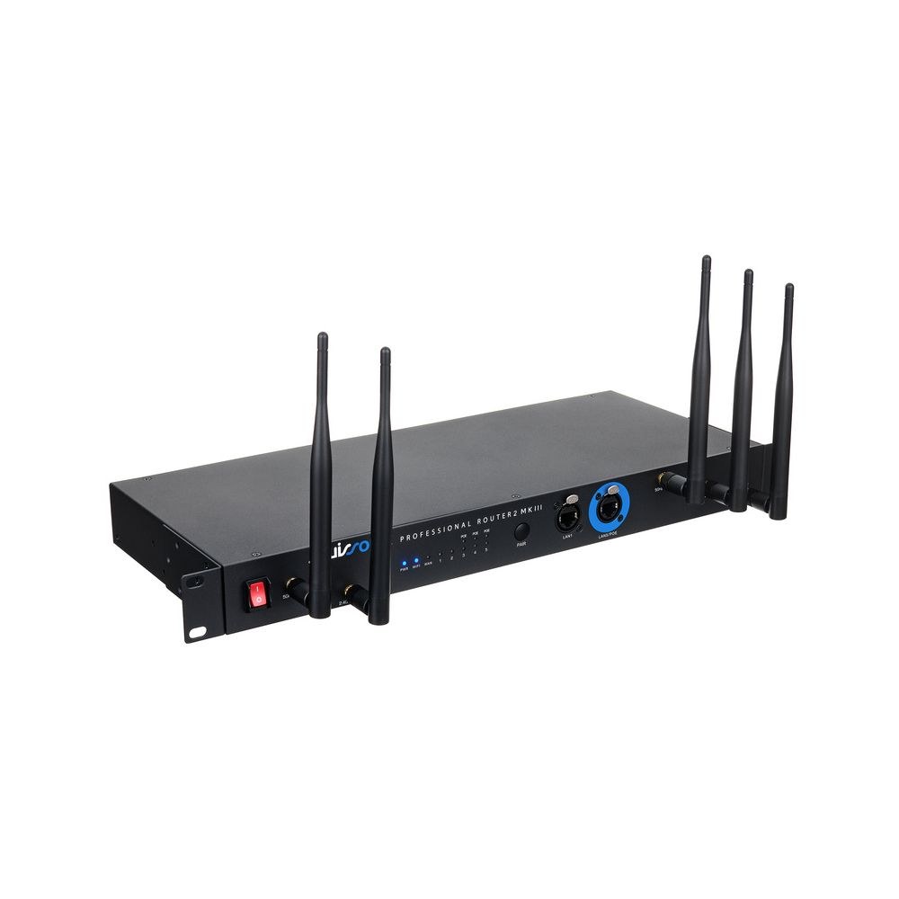 נתב Wi-Fi 7 לראק Swissonic – 2.4 ו-5 GHz, 3 יציאות PoE+, מחברי etherCON, 1U (יבוא בלעדי) 3 נתב ה-Wi-Fi 7 לראק – נתב אלחוטי לראק, תמונה 3