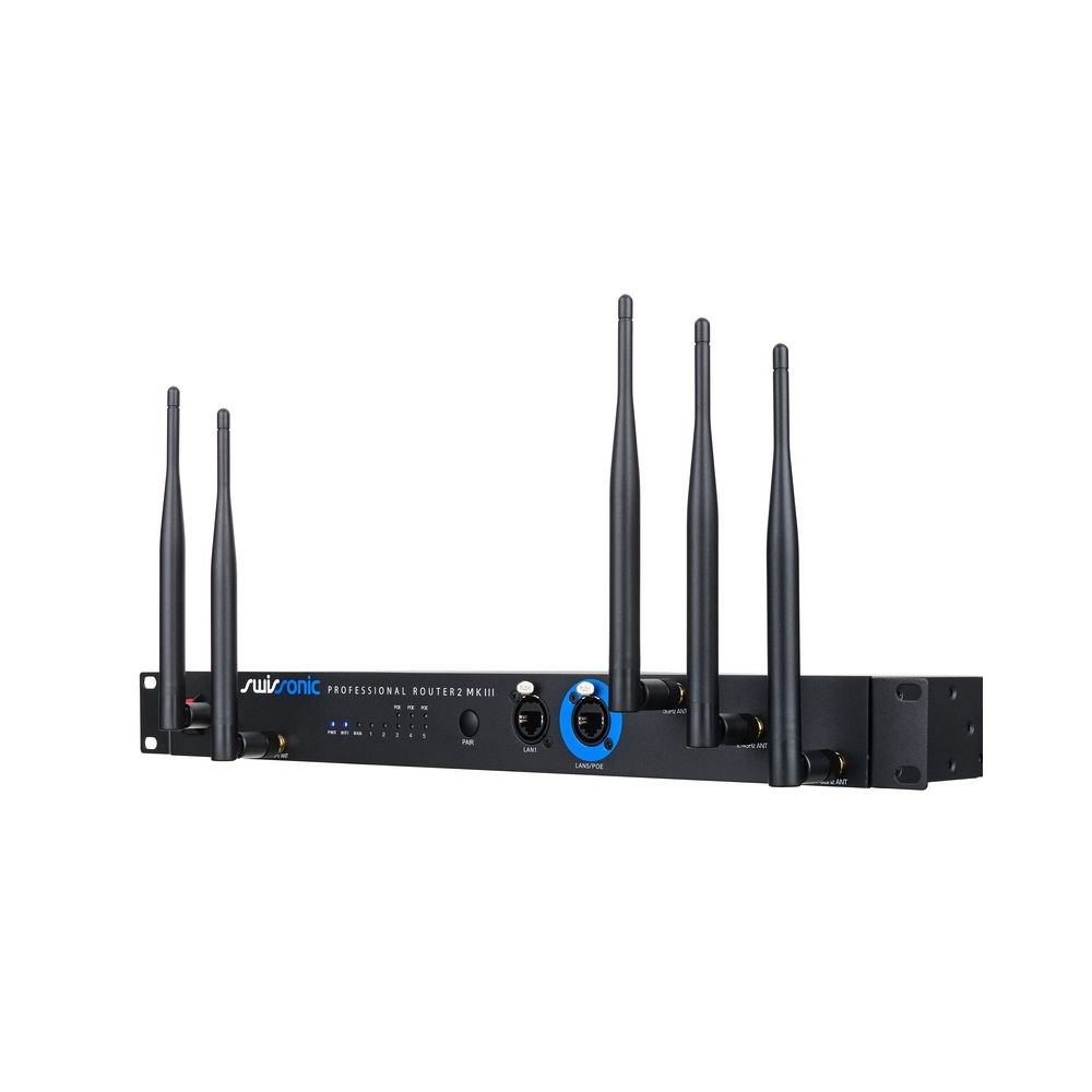 נתב Wi-Fi 7 לראק Swissonic – 2.4 ו-5 GHz, 3 יציאות PoE+, מחברי etherCON, 1U (יבוא בלעדי) 7 נתב ה-Wi-Fi 7 לראק – נתב אלחוטי לראק, תמונה 7