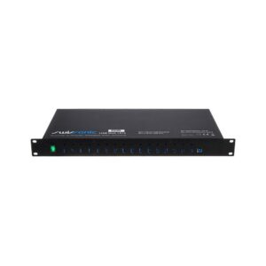 רכזת USB 3.0 לראק Swissonic עם 16 יציאות – תחנת טעינה 19 אינץ׳ 1U, נורית לכל יציאה (יבוא בלעדי)