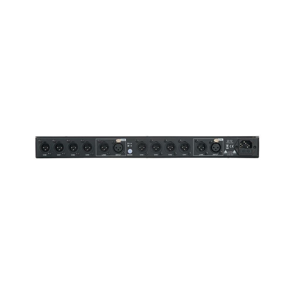 מפצל אודיו לראק the t.racks – 1 ל-8 או 2 ל-4, שליטה בכל יציאה, XLR, 1U 6 מפצל האודיו לראק – מפצל אודיו לראק, תמונה 6