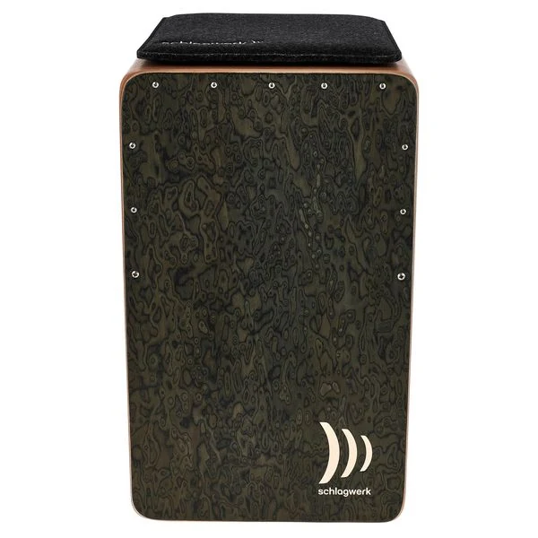 Schlagwerk CP4907 La Perù EVO Burl – קחון עם כרית ישיבה 2 קחון Schlagwerk CP4907 La Perù EVO Burl – מבט חזיתי עם כרית SP70BLK