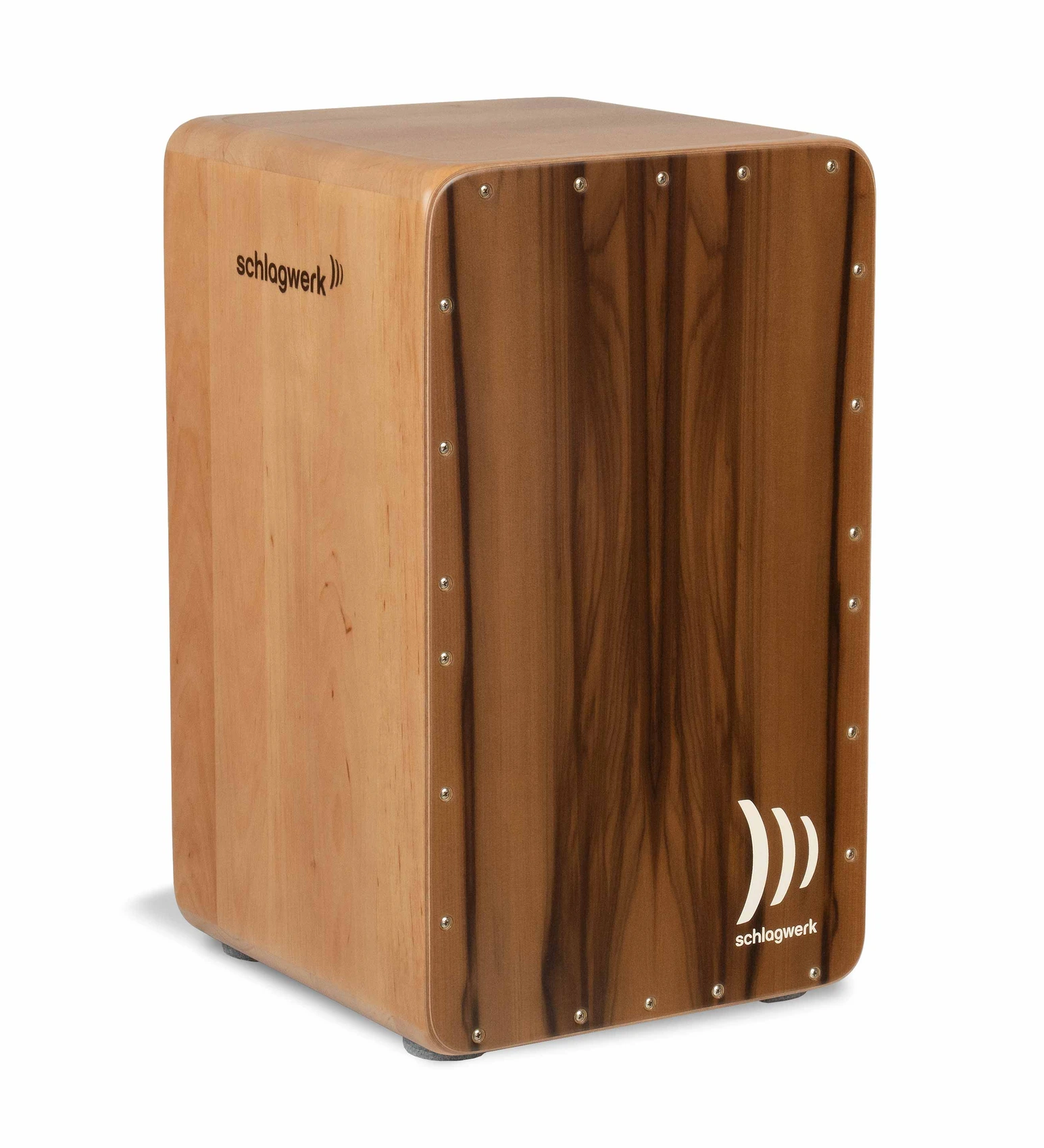 Schlagwerk CP5905 Precise OS EVO Walnut Deluxe – קחון 1 קחון Schlagwerk CP5905 Precise OS EVO Walnut Deluxe במבט קדמי וצדי