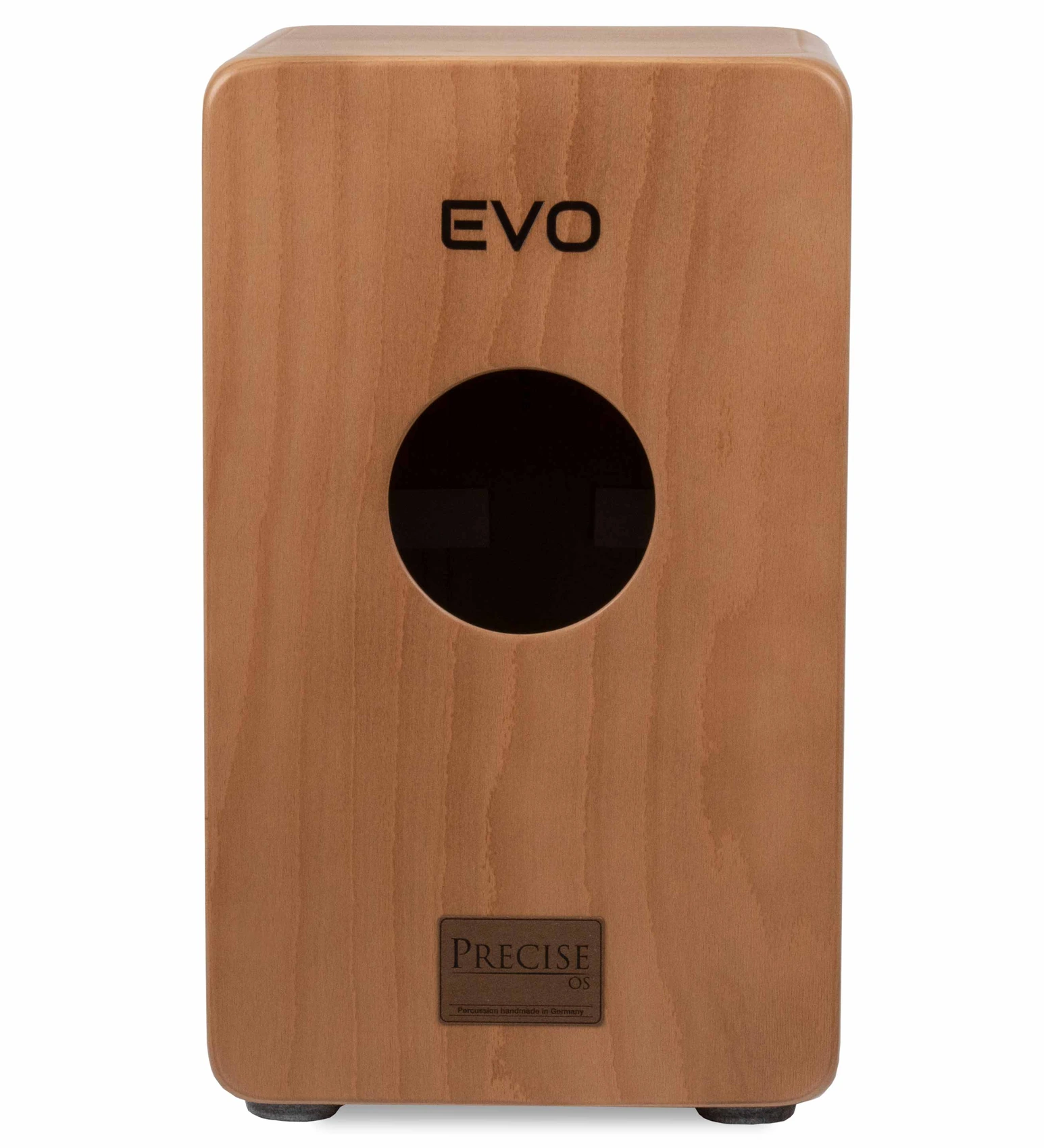 Schlagwerk CP5905 Precise OS EVO Walnut Deluxe – קחון 2 הגב של קחון Schlagwerk CP5905 עם פתח התהודה וסימון Precise OS