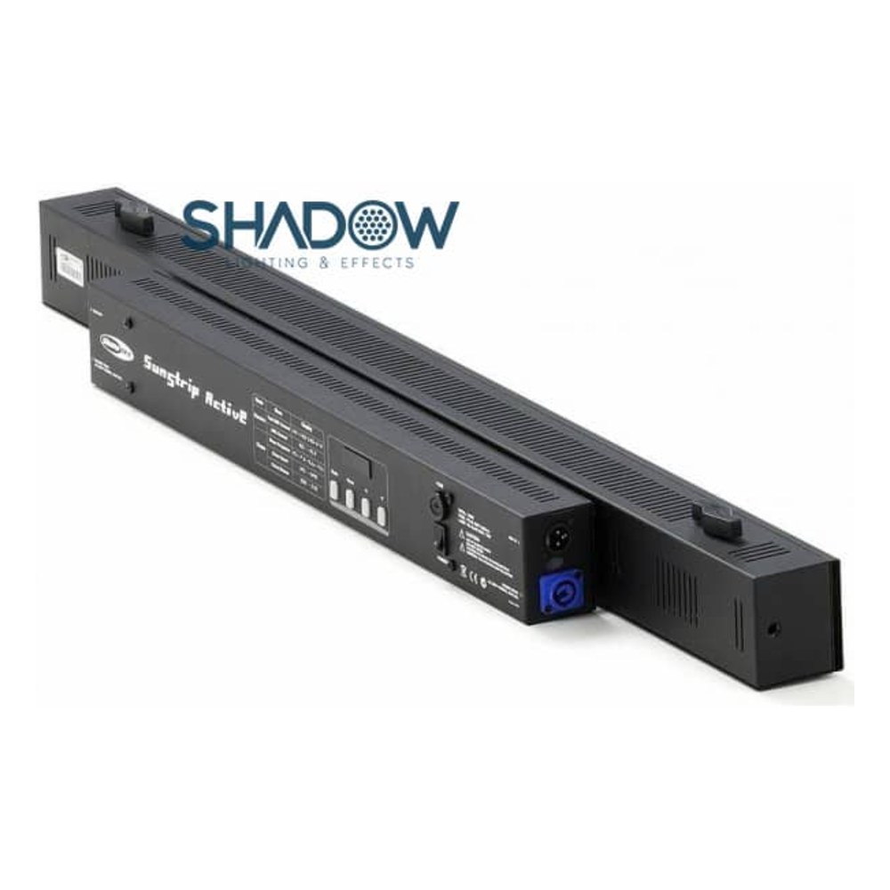 סט 4 פנסי סאנסטריפ Shadow SUN1000 עם קייס גלגלים – 10 נורות GU10 בכל פנס ושליטת DMX 2 סט 4 פנסי סאנסטריפ Shadow SUN1000 עם קייס גלגלים – תמונה 2