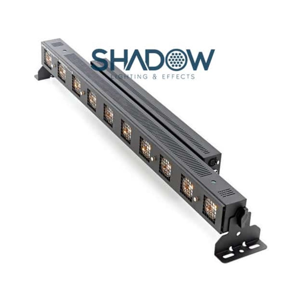 סט 4 פנסי סאנסטריפ Shadow SUN1000 עם קייס גלגלים – 10 נורות GU10 בכל פנס ושליטת DMX 4 סט 4 פנסי סאנסטריפ Shadow SUN1000 עם קייס גלגלים – תמונה 4