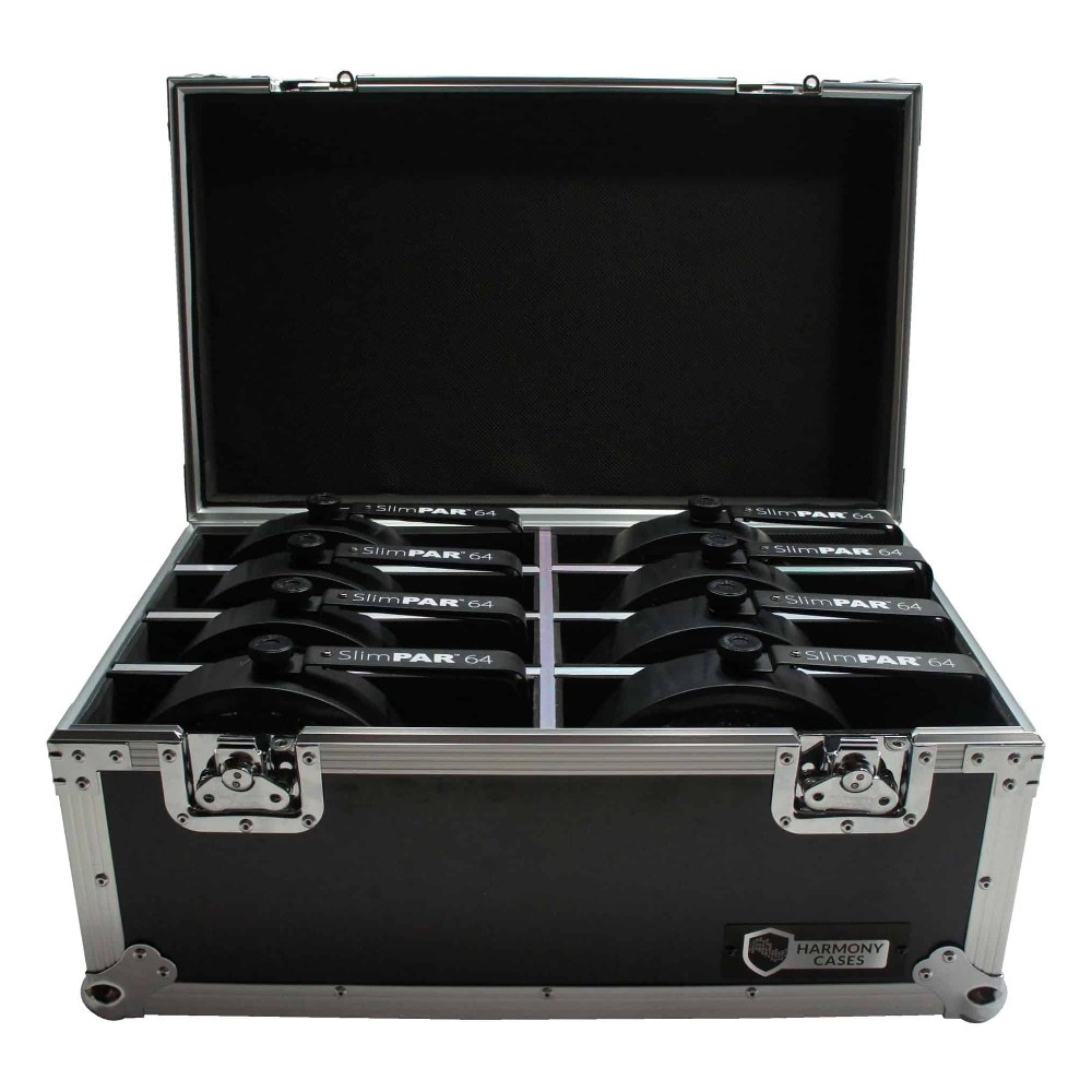 סט 8 פנסי פאר לד Shadow MOON 270 עם קייס גלגלים – 18 נורות 15W בצבעי RGBW-UV 5 סט 8 פנסי פאר לד Shadow MOON 270 עם קייס על גלגלים – תמונה 5