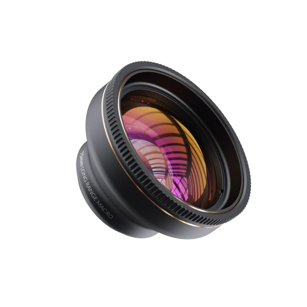 עדשת מאקרו לסמארטפון ShiftCam LensUltra 75 מ״מ – הגדלה אופטית ×10, מרחק עבודה ארוך ובוקה רכה 1 ShiftCam LensUltra 75mm עדשת מאקרו לסמארטפון