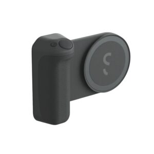 ידית צילום מגנטית עם סוללה ShiftCam SnapGrip – 3200mAh, טעינה אלחוטית וכפתור צילום Bluetooth