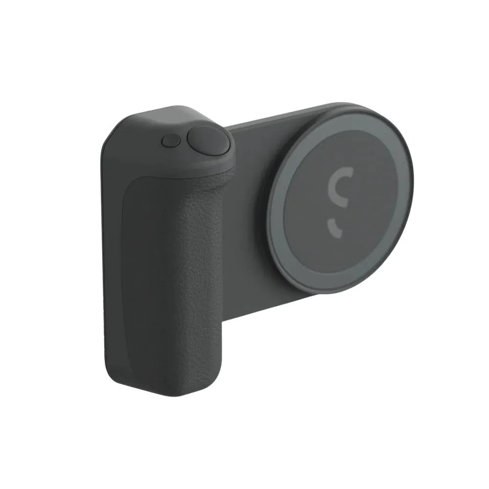 ידית צילום מגנטית עם סוללה ShiftCam SnapGrip – 3200mAh, טעינה אלחוטית וכפתור צילום Bluetooth 2 ShiftCam SnapGrip ידית צילום מגנטית עם סוללה 2