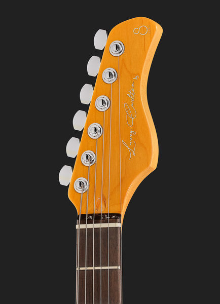 גיטרה חשמלית Sire Larry Carlton J5 – Champagne Gold, ג׳אזמאסטר עם טרמולו JM וסרגל אבוני 6 גיטרה חשמלית Sire Larry Carlton J5 Champagne Gold – תמונה 6