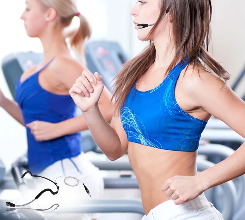 מיקרופון ראש חוטי עמיד לזיעה SoundFit H88 Pro — אומני, IPX7, למשדרי גוף Shure / Sennheiser / AKG 3 מיקרופון ראש עמיד לזיעה SoundFit H88 Pro למדריכי כושר — בשימוש בסטודיו