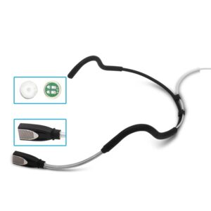 מיקרופון ראש חוטי עמיד לזיעה SoundFit H88 Pro — אומני, IPX7, למשדרי גוף Shure / Sennheiser / AKG