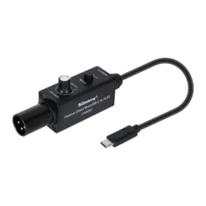 קופסת DI פסיבית USB-C ל-XLR – SoundKing CXA051