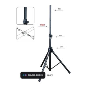 סטנד רמקול עם נעילה אוטומטית – SoundKing SB500