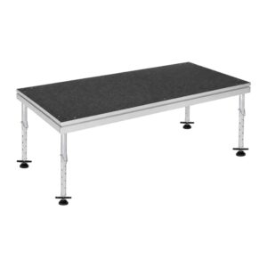 במה ניידת מודולרית 200×100 ס״מ – גובה 40–60 ס״מ – Speed Truss U200 40-60