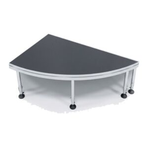 רבע עיגול לבמה ניידת – צד ימין, 200×100 ס״מ – Speed Truss S2 STG-QT2010 R