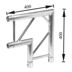 פינת טראס סולם (Flat) 30 ס״מ – 90° – Speed Truss SF-L2090P-S30