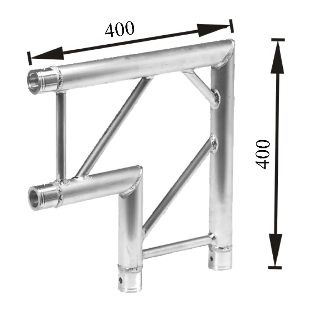 פינת טראס סולם (Flat) 30 ס״מ – 90° – Speed Truss SF-L2090P-S30 1 פינת טראס סולם (Flat) 30 ס״מ – 90° – Speed Truss SF-L2090P-S30