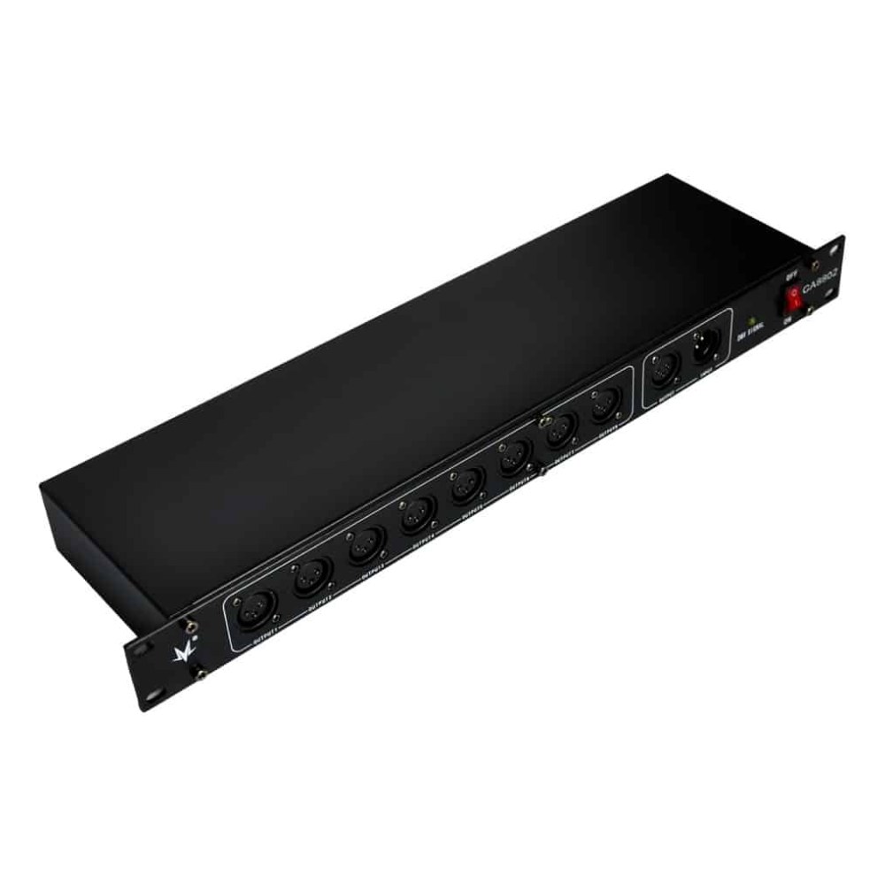 ספליטר DMX שמונה ערוצים Shadow DMX Splitter 8 – פיצול אות לתאורת במה 1 ספליטר DMX שמונה ערוצים Shadow DMX Splitter 8