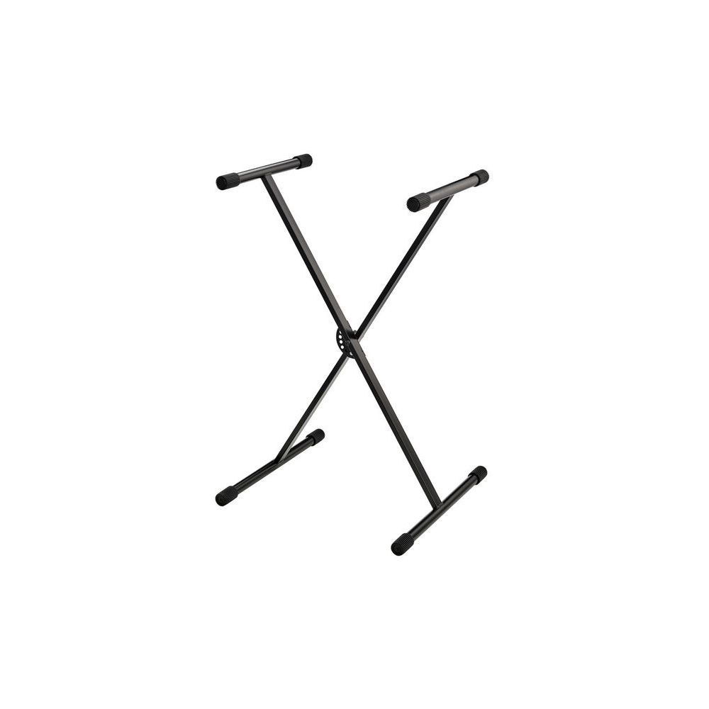 סטנד X לקלידים Millenium – נעילה מהירה, גובה 50–92 ס״מ, עד 20 ק״ג (יבוא בלעדי) 1 סטנד X לקלידים Millenium – נעילה מהירה, גובה 50–92 ס״מ, עד 20 ק״ג