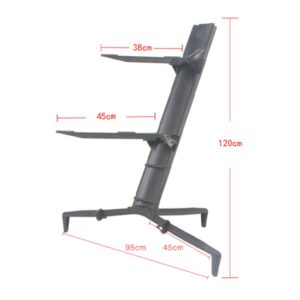 סטנד ספיידר לקלידים 2 קומות SMART Z-80 כולל תיק