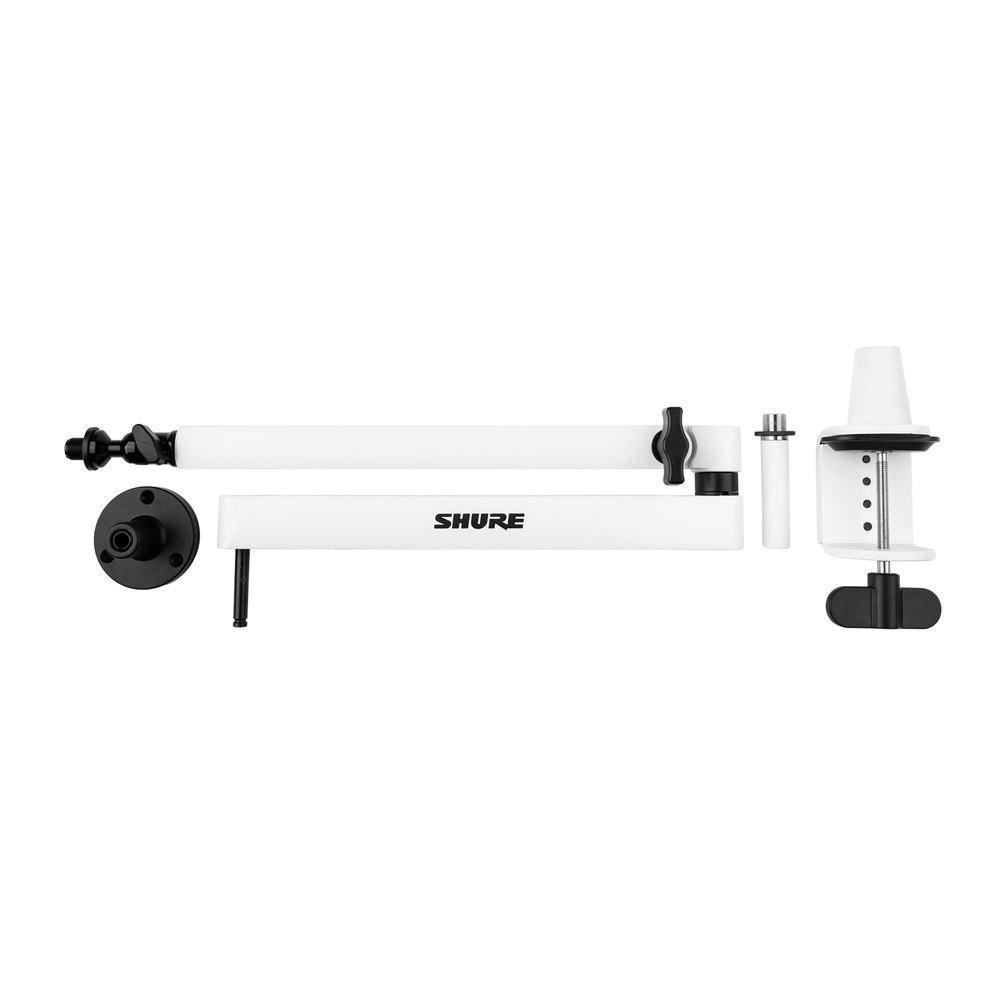 זרוע שולחנית למיקרופון SHURE SH-BROADCAST2 לבן 6 זרוע שולחנית למיקרופון SHURE SH-BROADCAST2 לבן – תמונה 6