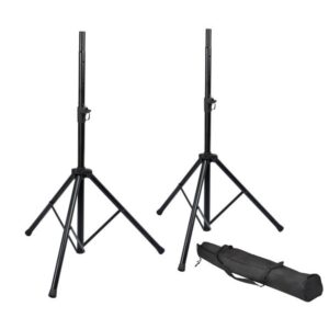 זוג סטנדים לרמקולים + תיק GATOR Rok-It RI-SPKRSTDSET
