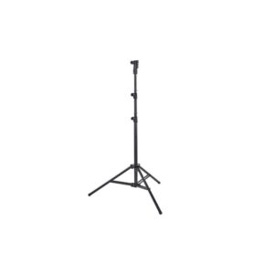 סטנד תאורה Stairville עם בלימה רכה SoftStop – גובה עד 2.7 מ׳, עומס 45 ק״ג, רגל פילוס, פין TV