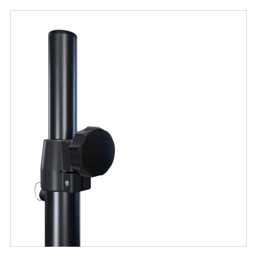 סטנד רמקול עם בסיס פלדה Athletic BOX-BP – גובה 110–180 ס״מ, עד 20 ק״ג 2 סטנד רמקול Athletic BOX-BP עם בסיס פלדה מרובע – תמונה 2
