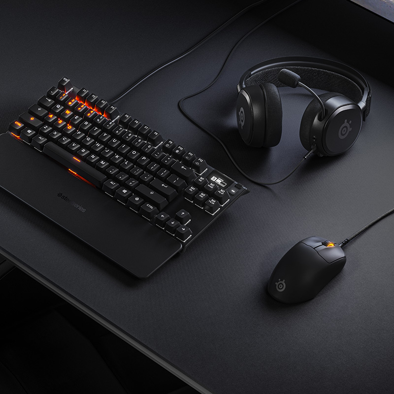 עכבר גיימינג חוטי SteelSeries Prime+ – מסך OLED מובנה, חיישן TrueMove Pro ומתגים מגנטיים-אופטיים 6 SteelSeries Prime+ עכבר גיימינג חוטי 6