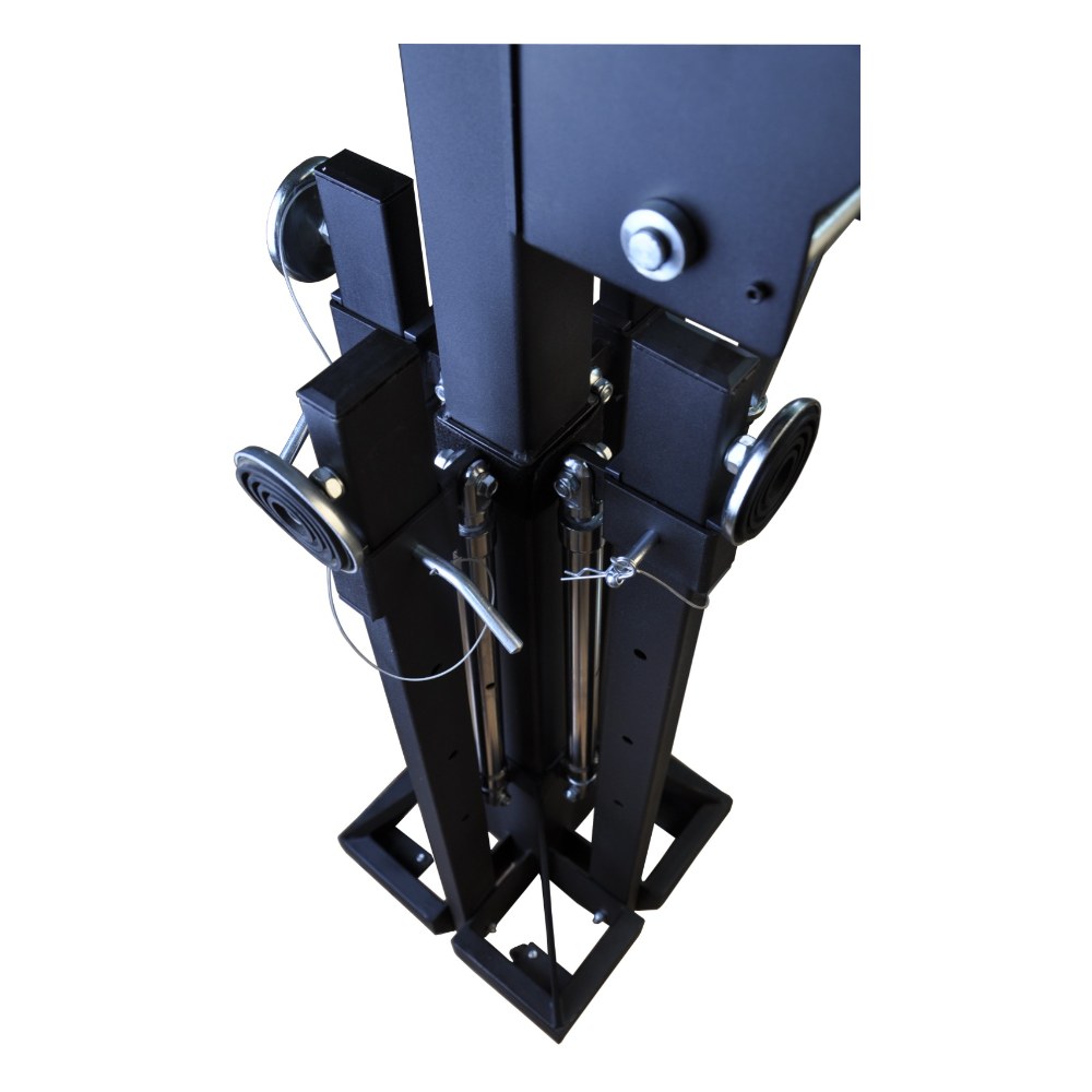 סטנד תאורה עם מנואלה Stone LS012 – עד 5 מטר ועומס של 120 ק״ג, שחור 3 סטנד תאורה מנואלה Stone LS012 בצבע שחור עד גובה 5 מטר – תמונה 3