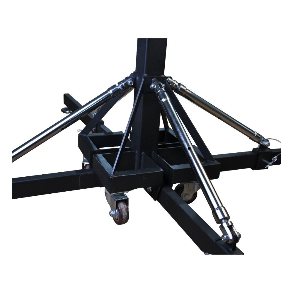סטנד תאורה עם מנואלה Stone LS012 – עד 5 מטר ועומס של 120 ק״ג, שחור 5 סטנד תאורה מנואלה Stone LS012 בצבע שחור עד גובה 5 מטר – תמונה 5