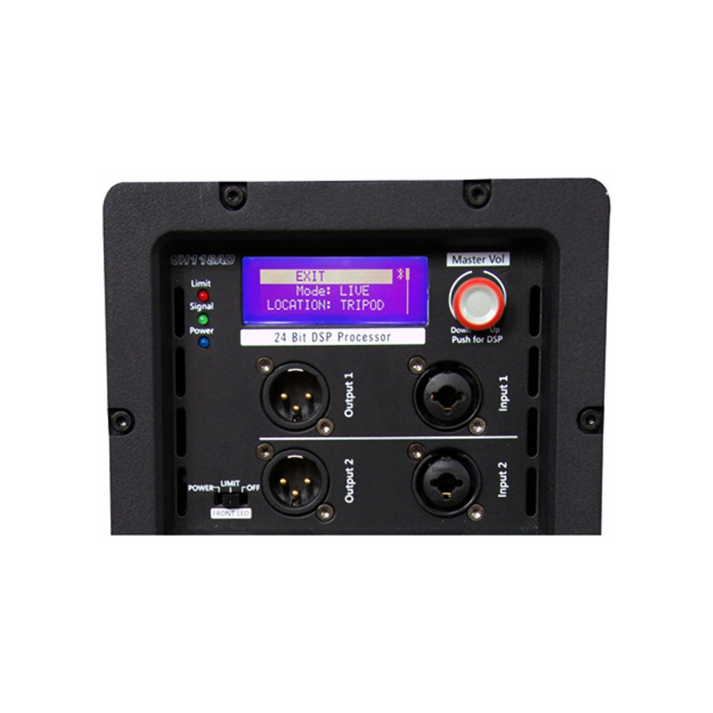 סאב וופר מוגבר 18 אינץ׳ Polman AH118AD – 800W RMS ו-1800W Peak 3 סאב וופר מוגבר Polman AH118AD עם וופר 18 אינץ׳ – תמונה 3