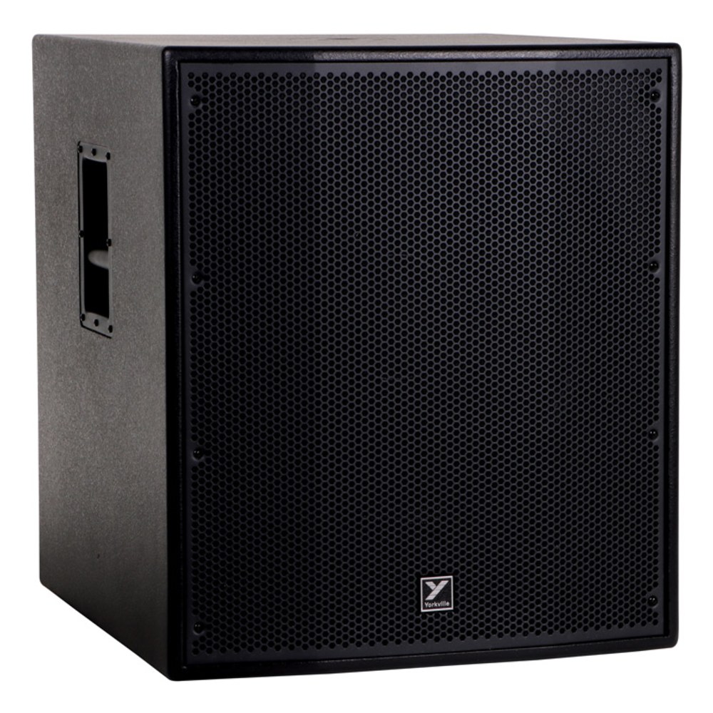 סאב וופר מוגבר 18 אינץ׳ Yorkville YXL18SP – 1000W בשיא, 130dB ו-DSP עם 3 מצבים 4 סאב וופר מוגבר 18 אינץ׳ Yorkville YXL18SP עם גריל פלדה – תמונה 4