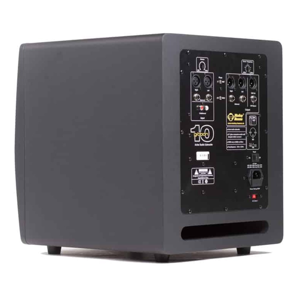 סאב וופר אולפני Monkey Banana Gibbon10 שחור – 10 אינץ׳, תגובה 20–200Hz ו-300W 2 סאב וופר אולפני Monkey Banana Gibbon10 שחור 10 אינץ׳ – תמונה 2
