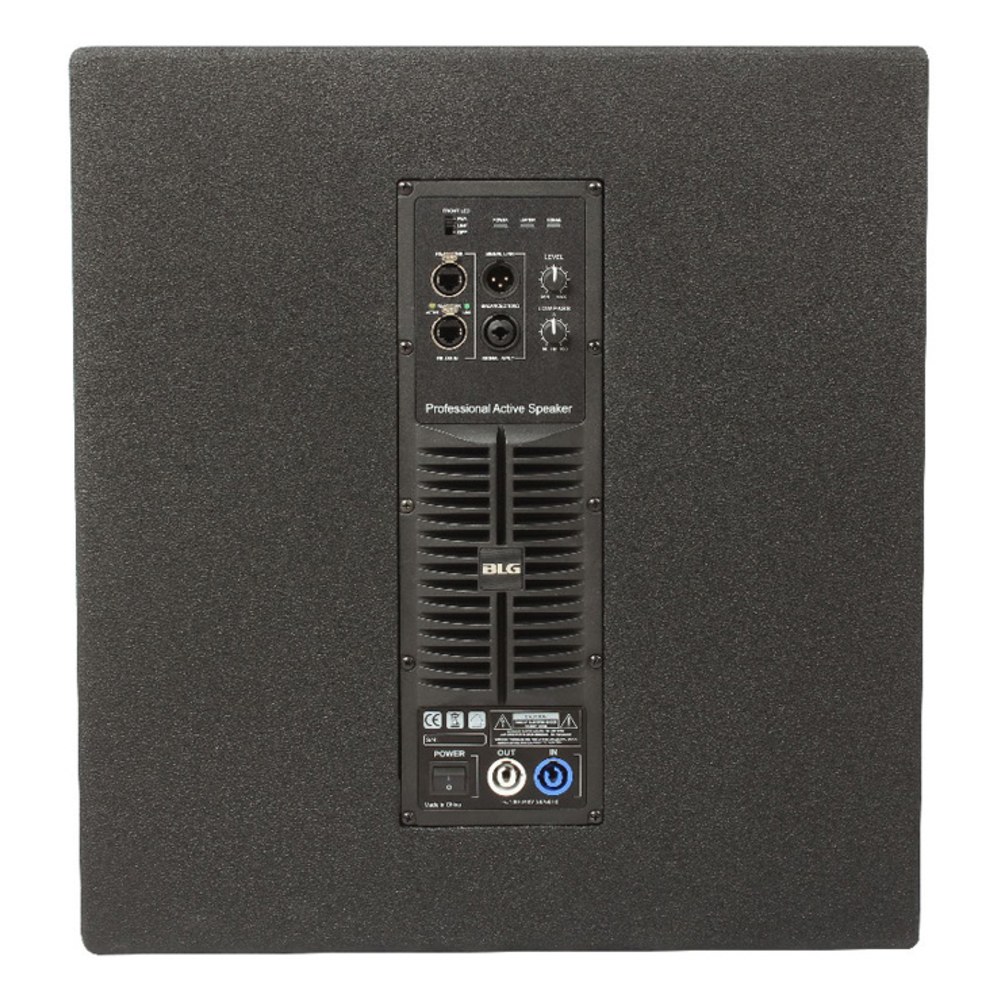 סאב וופר מוגבר 18 אינץ׳ BLG Audio BW31-SUB18A – 3600W (1800W RMS) עם DSP 2 סאב וופר מוגבר 18 אינץ׳ BLG Audio BW31-SUB18A – תמונה 2