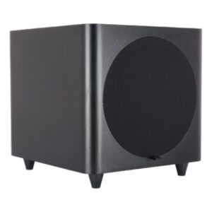 סאב וופר מוגבר 10 אינץ׳ BLG Audio RXA10H40 – 250W במארז עץ להתקנות קבע