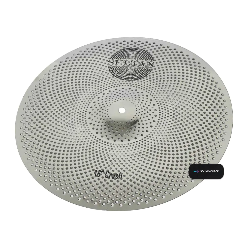 מצילת Crash 16" – סדרת Low Volume – Sultan LV CR16 1 מצילת Crash 16" – סדרת Low Volume – Sultan LV CR16